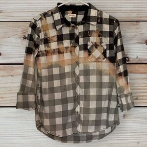 Children’s Bleached Flannel. Cat & Jack. Size XL (14/16)